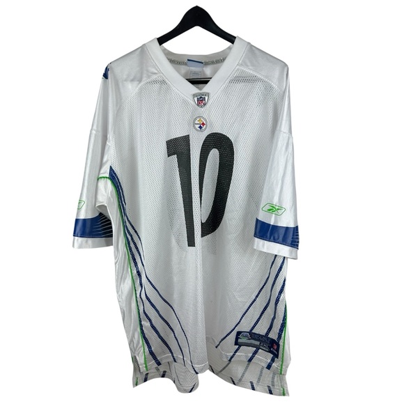 Mens Reebok Pittsburgh Steelers Santonio Holmes Super Bowl Jersey Size 2XL